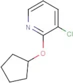 3-Chloro-2-(cyclopentyloxy)pyridine