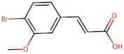 4-Bromo-3-methoxycinnamic acid