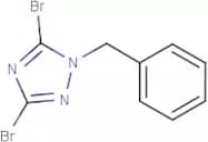 1-Benzyl-3,5-dibromo-1H-1,2,4-triazole