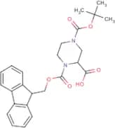 2-Piperazinecarboxylic acid, N1-FMOC protected, N4-BOC protected