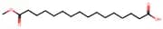 16-Methoxy-16-oxohexadecanoic acid