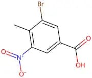 3-Bromo-4-methyl-5-nitrobenzoic acid