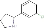 2-(3-Chlorophenyl)pyrrolidine
