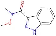 N-methoxy-N-methyl-1H-indazole-3-carboxamide