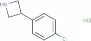 3-(4-Chlorophenyl)azetidine hydrochloride