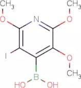 (3-Iodo-2,5,6-trimethoxypyridin-4-yl)boronic acid
