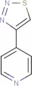 4-(1,2,3-Thiadiazol-4-yl)pyridine