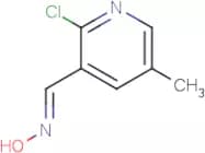 (E)-2-Chloro-5-methylnicotinaldehyde oxime