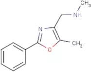 N-Methyl-N-[(5-methyl-2-phenyl-1,3-oxazol-4-yl)methyl]amine