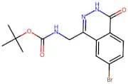 tert-Butyl ((7-bromo-4-oxo-3,4-dihydrophthalazin-1-yl)methyl)carbamate