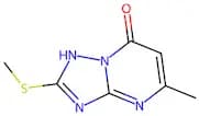 7-Hydroxy-5-methyl-2-methylthio-[1,2,4]triazolo[1,5-a]pyrimidine