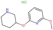 2-Methoxy-6-(piperidin-3-yloxy)pyridine hydrochloride