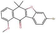 3-Bromo-10-methoxy-6,6-dimethylnaphtho[2,3-b]benzofuran-11(6H)-one