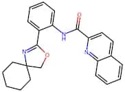 N-(2-(3-Oxa-1-azaspiro[4.5]dec-1-en-2-yl)phenyl)quinoline-2-carboxamide