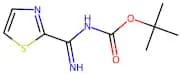 tert-butyl (imino(thiazol-2-yl)methyl)carbamate