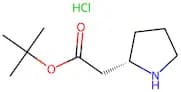 Tert-butyl (S)-2-(pyrrolidin-2-yl)acetate hydrochloride