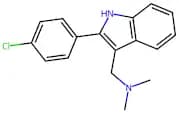 1-[2-(4-Chlorophenyl)-1H-indol-3-yl]-N,N-dimethylmethanamine