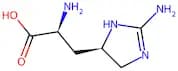 (2S)-2-amino-3-[(5R)-2-amino-4,5-dihydro-1H-imidazol-5-yl]propanoic acid