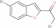 2-Bromo-(5-bromo-1-benzofuran-2-yl)ethan-1-one