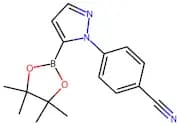 4-[5-(4,4,5,5-Tetramethyl-[1,3,2]dioxaborolan-2-yl)-pyrazol-1-yl]-benzonitrile