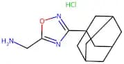 C-(3-Adamantan-1-yl-[1,2,4]oxadiazol-5-yl)-methylamine; hydrochloride