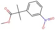 2-Methyl-2-(3-nitro-phenyl)-propionic acid methyl ester