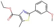 2-(3-Methoxy-phenyl)-5-methyl-thiazole-4-carboxylic acid ethyl ester