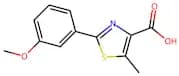 2-(3-Methoxy-phenyl)-5-methyl-thiazole-4-carboxylic acid