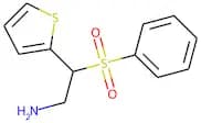 2-(Phenylsulphonyl)-2-(2-thienyl)ethylamine