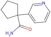 1-Pyridin-3-yl-cyclopentanecarboxylic acid amide