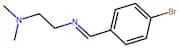 N'-[1-(4-Bromo-phenyl)-meth-(E)-ylidene]-N,N-dimethyl-ethane-1,2-diamine