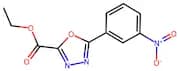 5-(3-Nitro-phenyl)-[1,3,4]oxadiazole-2-carboxylic acid ethyl ester