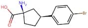 (1R,3S)-1-Amino-3-(4-bromophenyl)cyclopentanecarboxylic acid
