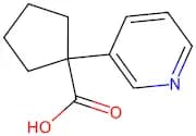 1-(Pyridin-3-yl)cyclopentane-1-carboxylic acid