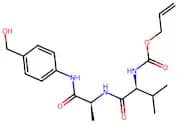 N-(Allyloxycarbonyl)-L-valyl-[4-(hydroxymethyl)phenyl]-L-alaninamide