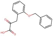 3-[2-(benzyloxy)phenyl]-2-oxopropanoic acid