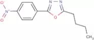 2-Butyl-5-(4-nitrophenyl)-1,3,4-oxadiazole