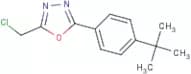 5-Chloromethyl-2-[4-(tert-butyl)phenyl]-1,3,4-oxadiazole