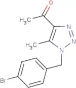 1-[1-(4-Bromobenzyl)-5-methyl-1H-1,2,3-triazol-4-yl]-1-ethanone