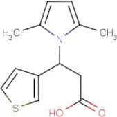 3-(2,5-Dimethyl-1H-pyrrol-1-yl)-3-(3-thienyl)propanoic acid