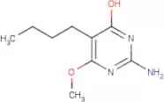 2-Amino-5-(but-1-yl)-4-hydroxy-6-methoxypyrimidine