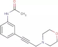 3'-[3-(Morpholin-4-yl)prop-1-yn-1-yl]acetanilide