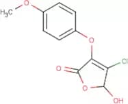 4-Chloro-5-hydroxy-3(4-methoxyphenoxy)-2(5H)-furanone