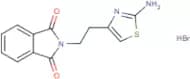 2-[2-(2-Amino-1,3-thiazol-4-yl)ethyl]-1H-isoindole-1,3(2H)-dione hydrobromide