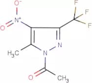 1-Acetyl-5-methyl-4-nitro-3-(trifluoromethyl)-1H-pyrazole
