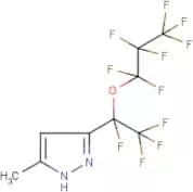 3-[Tetrafluoro-1-(heptafluoropropoxy)ethyl]-5-(methyl)pyrazole