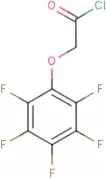 (Pentafluorophenoxy)acetyl chloride
