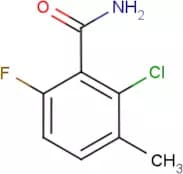 2-Chloro-6-fluoro-3-methylbenzamide