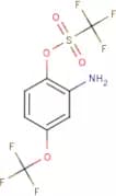 2-Amino-4-(trifluoromethoxy)phenyl trifluoromethanesulphonate