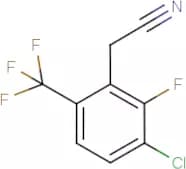 3-Chloro-2-fluoro-6-(trifluoromethyl)phenylacetonitrile